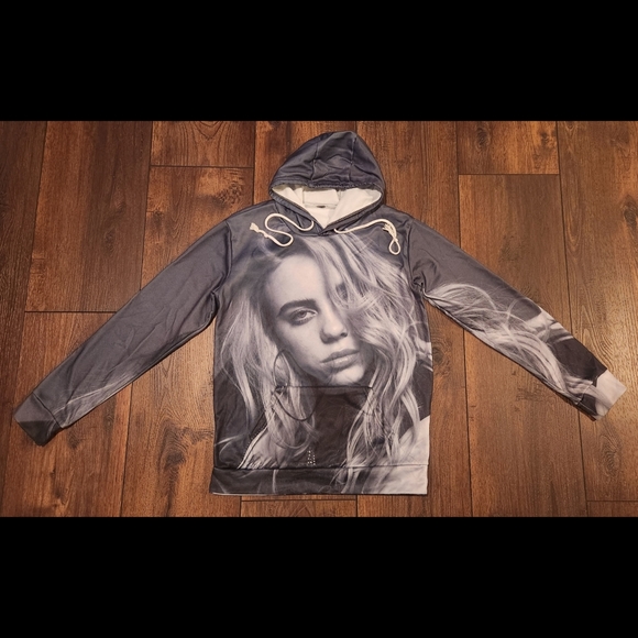 Billie Eilish Hoodie Sweatshirt - Picture 2 of 15